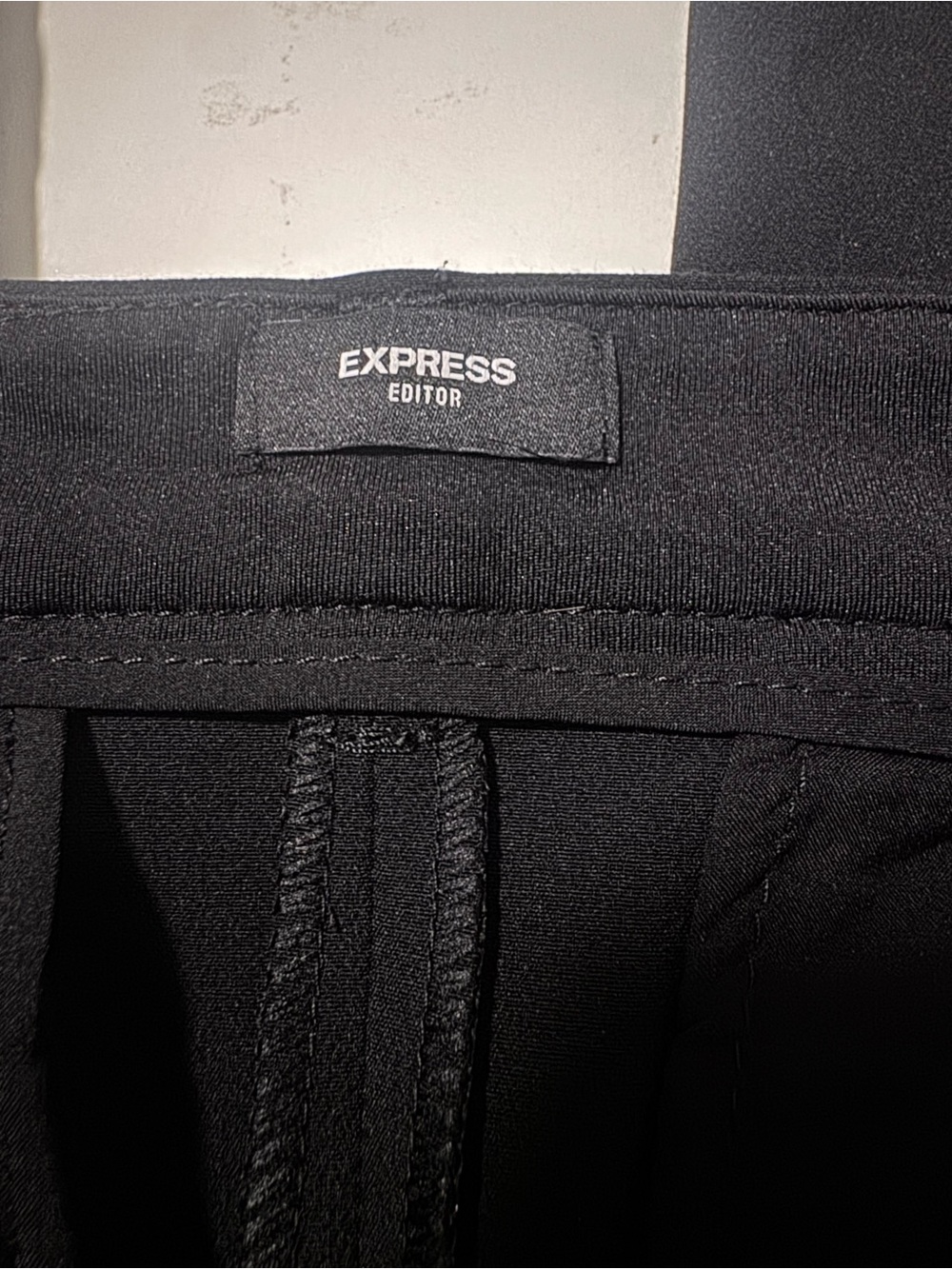 Express Editor Black Boot Cut Dress Pants - Picture 3 of 5